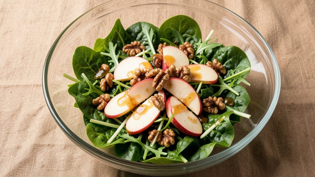 Apple Vinaigrette Salad Recipe: Bright, Crisp Celery and Apple Crunch