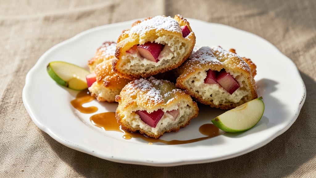 Cottage Cheese Apple Fritters Recipe: Golden Crispy Bites With Tangy Sweetness