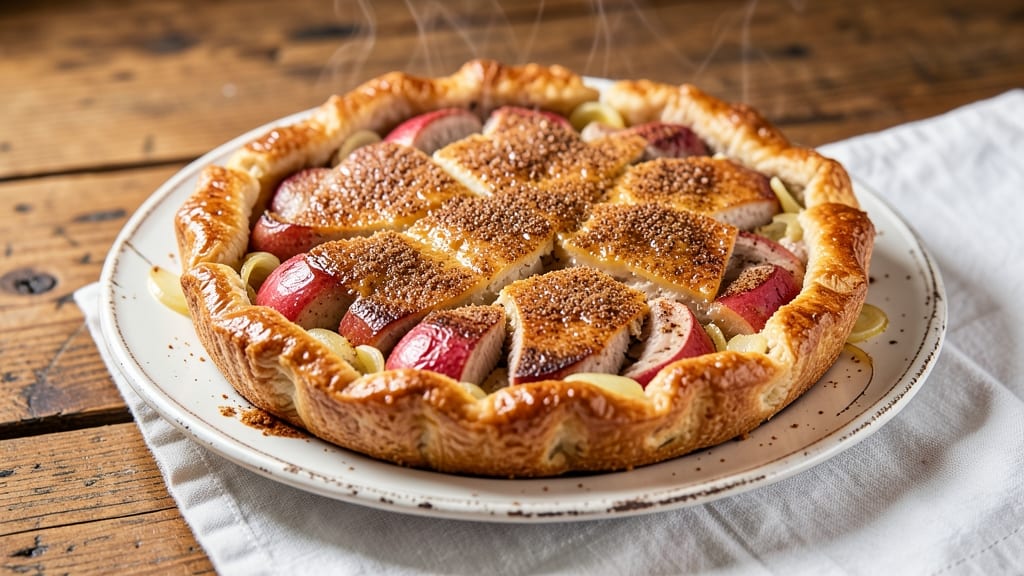 Farmhouse Pork and Apple Pie Recipe: Crisp Crust, Spiced Filling Harmony