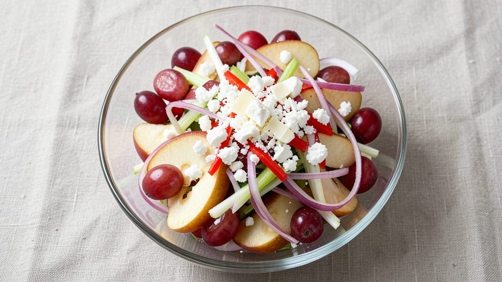 Ruby Tuesday Apple Grape Salad Recipe: Celery-Pepper Crunch Meets Sweet-Tart Balance
