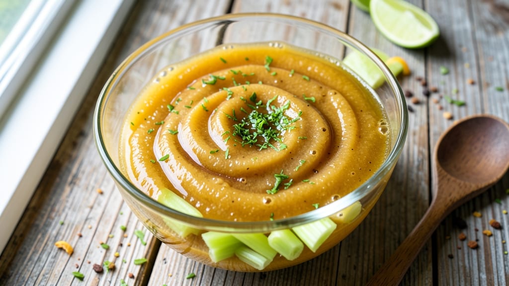 Fresh Pineapple Salad Dressing Recipe: Tropical Zing With Crunchy Celery Bites