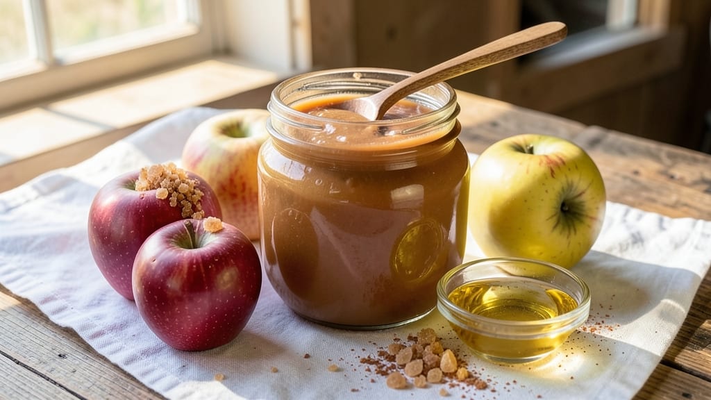 Apple Sauce Jar Recipe: Slow-Cooked Spice Infusion for Versatile Use