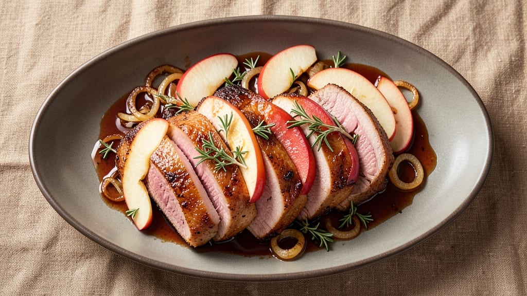 Apple Glazed Pork Tenderloin Recipe: Sweet-Tart Glaze That Locks in Juices