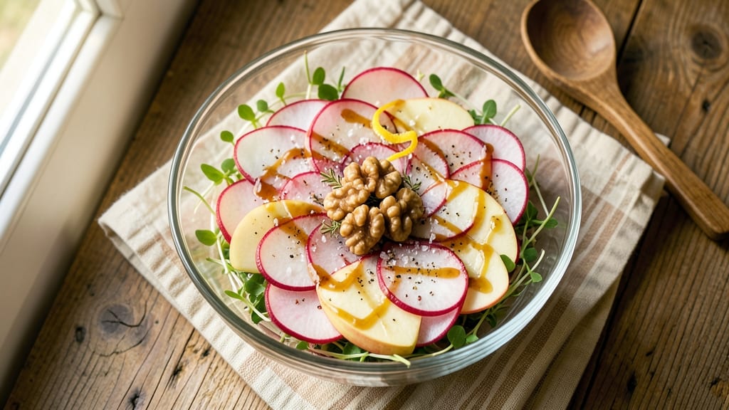 Apple Radish Salad Recipe: Crunchy Sweet-Tart Bite Pairing