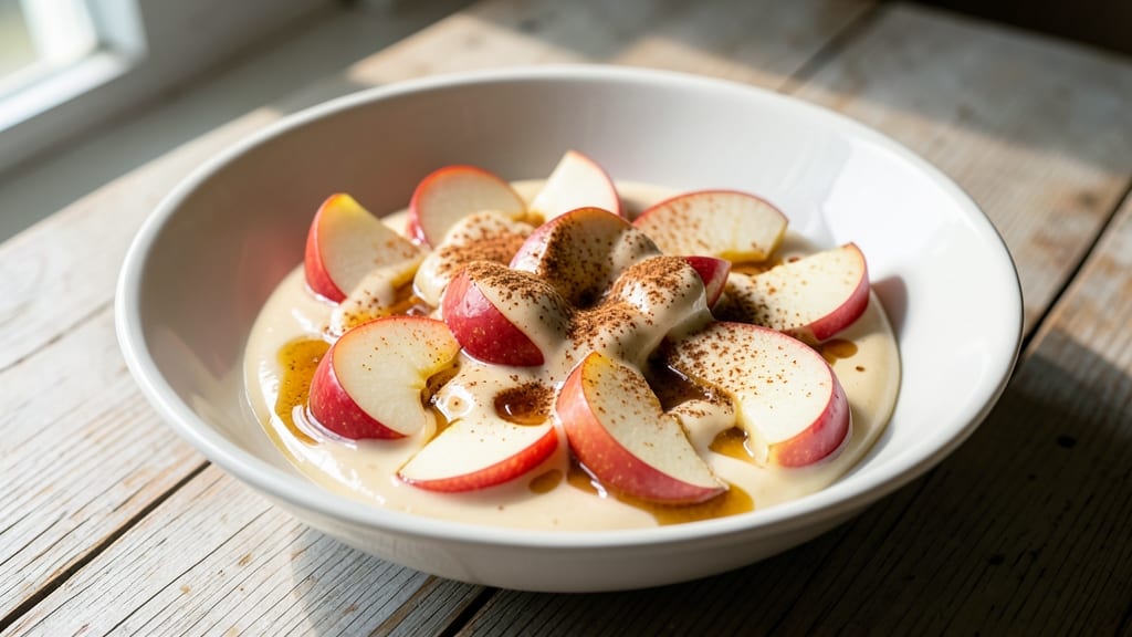 Apple Cream Sauce Recipe: Velvety Vanilla-Infused Drizzle for Desserts & Dips