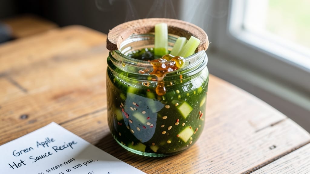Green Apple Hot Sauce Recipe: Zesty-Sweet Heat with Celery Pepper Crunch
