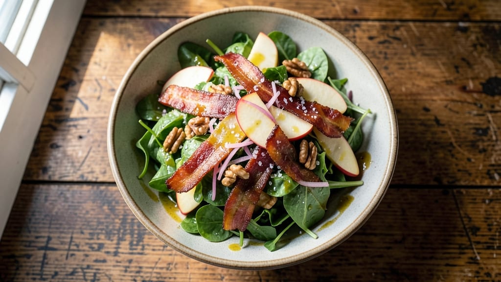 Apple Bacon Salad Recipe: Crispy Bacon and Sweet Apple Crunch