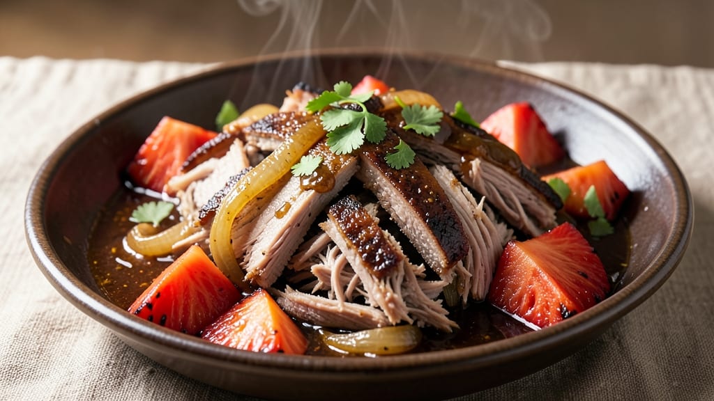 Pulled Pork Slow Cooker Recipe With Pineapple Juice: Tropical Juiciness That Sticks to Every Bite