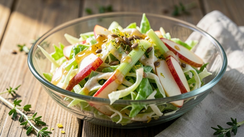 Sweet Apple Coleslaw Recipe: Celery-Citrus Twist for Refreshing Bites