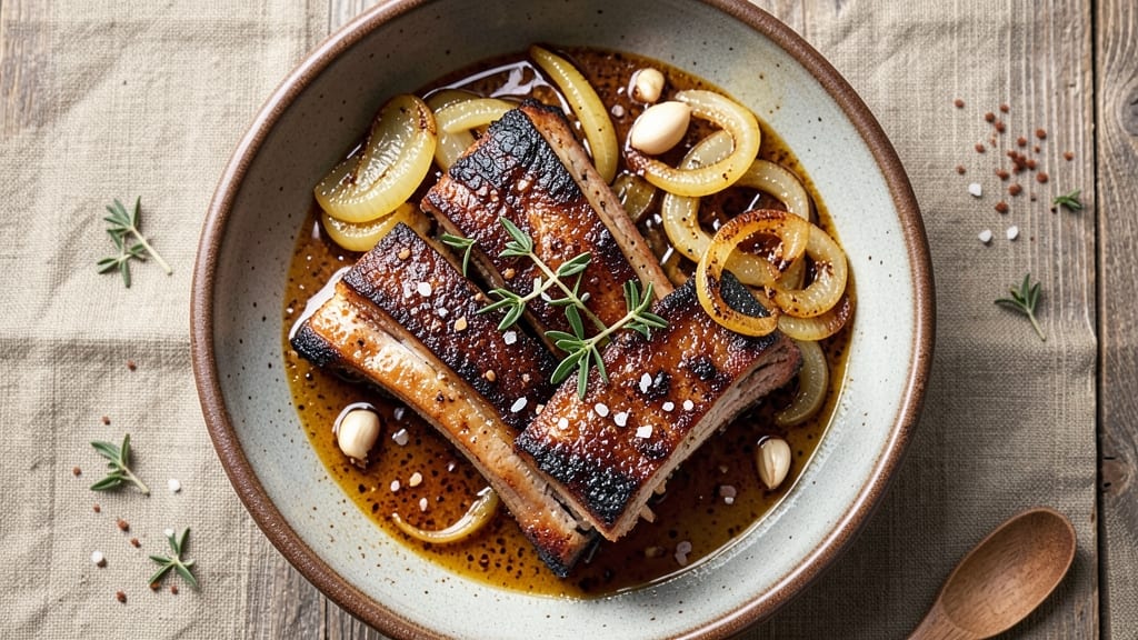 Instant Pot Apple Cider Vinegar Ribs Recipe: Slow-Braised Tenderness With Celery-Pepper Crunch