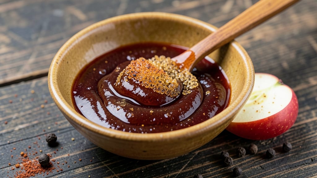 Candy Apple Whiskey BBQ Sauce Recipe: Whiskey-Infused Caramelized Crunch for Grilled Meats