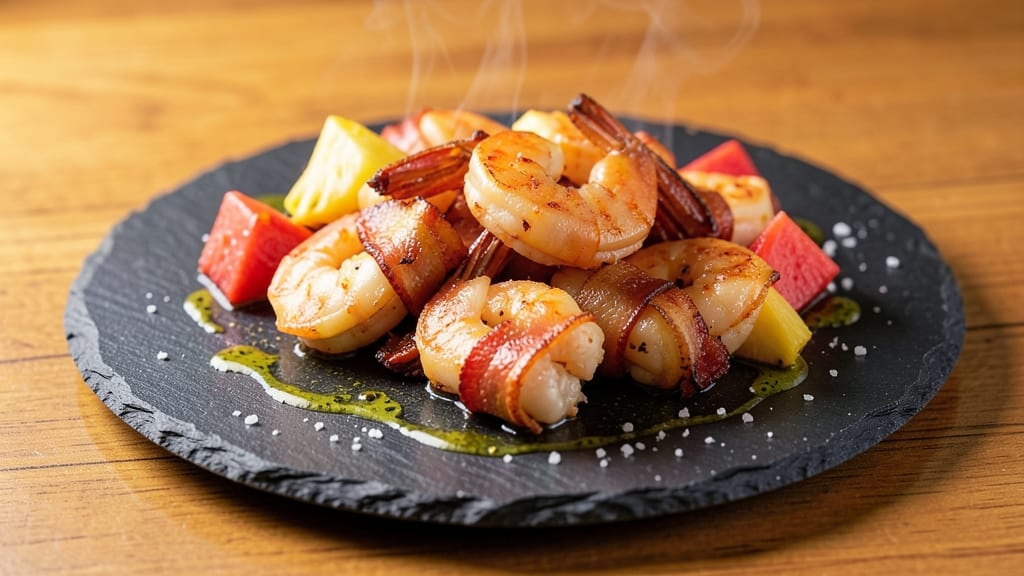 Bacon-Wrapped Pineapple Shrimp Recipe: Sweet-Savory Bites That Sizzle in 20 Minutes