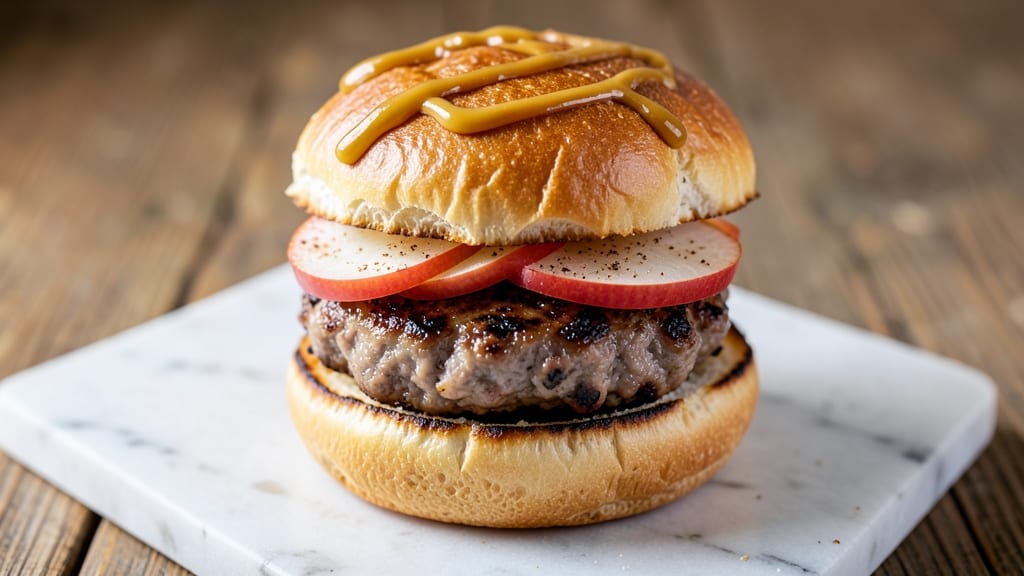 Chicken Apple Burgers Recipe: Juicy Patties With Caramelized Apple Swirls