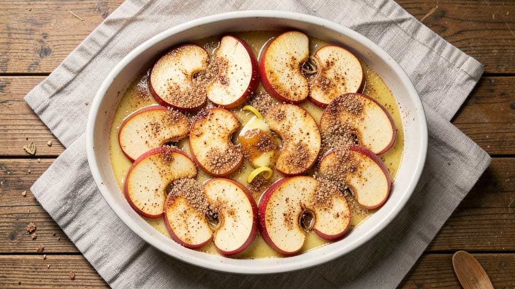 Oven Baked Apple Slices Recipe: Warm Spiced Crunch for Salads and Snacks