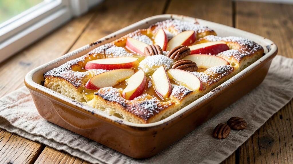 Apple French Toast Bake Recipe: Warm Spiced Layers With Crispy Top