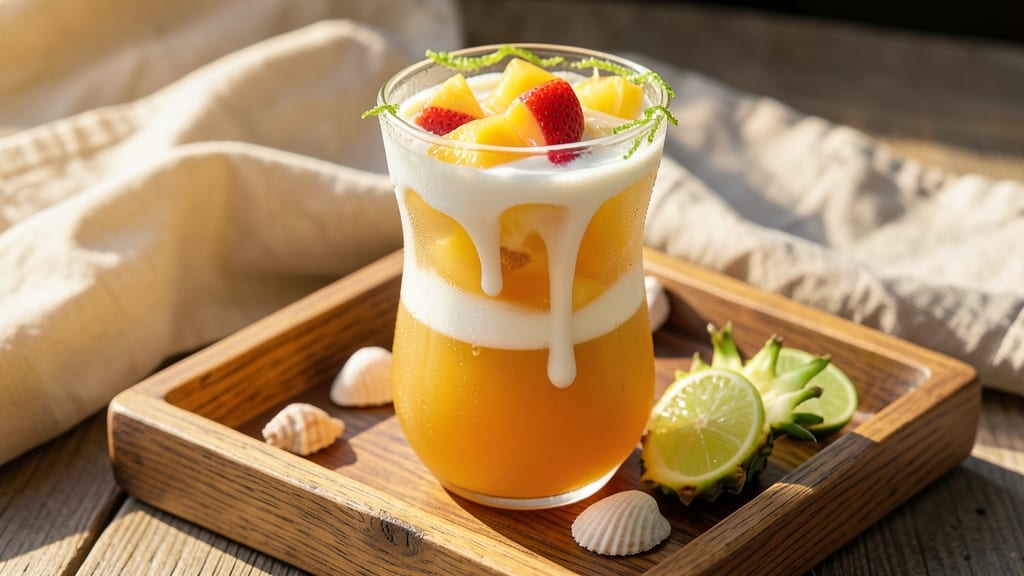Bahama Breeze Ultimate Pineapple Drink Recipe: Tropical Sunrise in a Glass