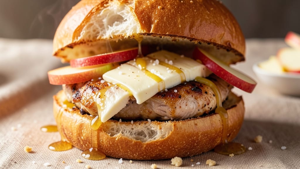 Chicken Apple Brie Sandwich Recipe: Melty Cheese Meets Sweet Crunch in 10 Minutes