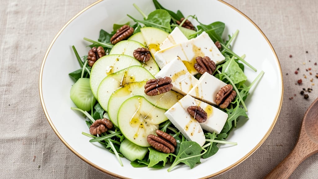 Apple Brie Salad Recipe: Crisp Celery and Melty Cheese Harmony