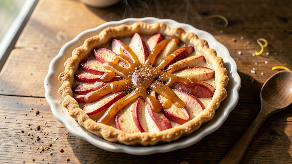 Apple Tart With Caramel Sauce Recipe: Warm Spice-Perfect Pairing in One Dish