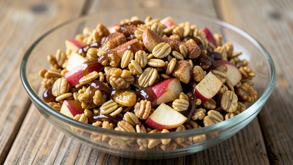 Fresh Apple Granola Recipe: Crunchy Clusters With Warm Cinnamon-Kissed Bites