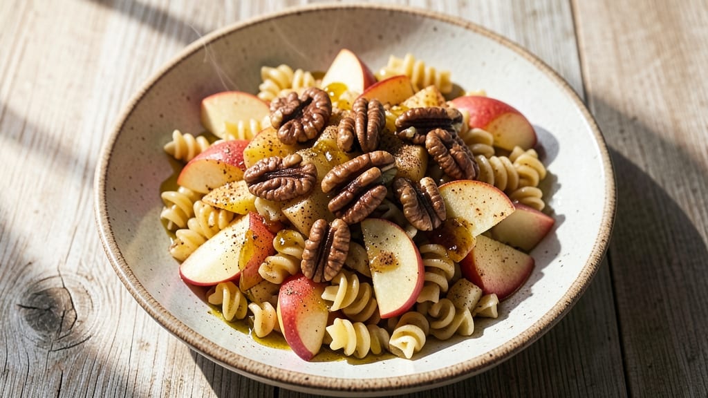 Apple Spice Junction Pasta Salad Recipe: Warm Spiced Apple Crunch Without Cooking Pasta