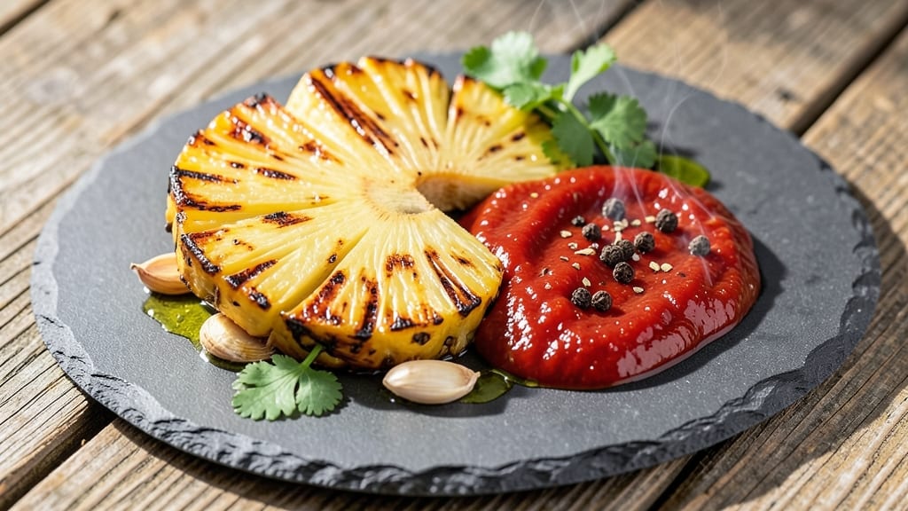 Roasted Pineapple and Habanero Sauce Recipe: Fiery-Sweet Glaze for Grilled Meats