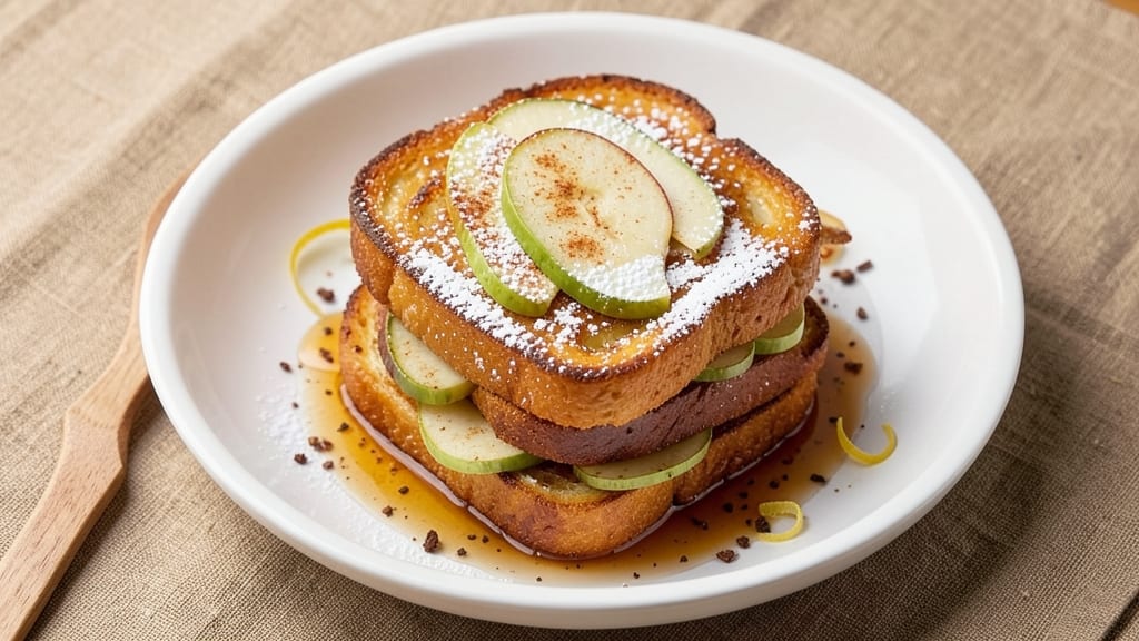 Fried Apple French Toast Recipe: Crispy-Edged Caramelized Bites With Cinnamon Spice