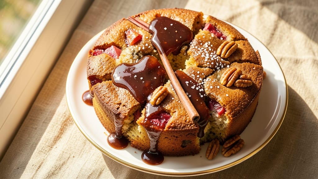 Apple Cake With Rum Sauce Recipe: Boozy Caramelized Layers and Warm Spice