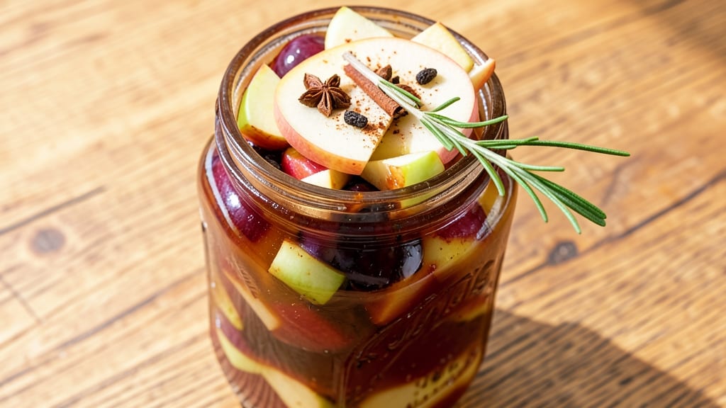 Apple Plum Sauce Canning Recipe: Spiced Simmer for Pantry-Stable Versatility