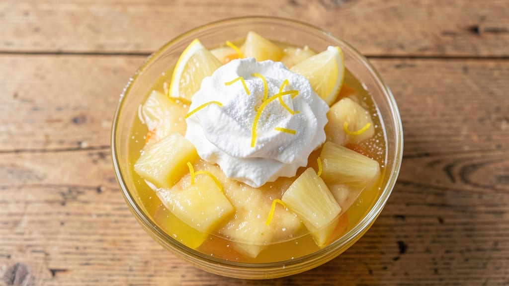 Lemon Pineapple Jello Salad Recipe: Tropical Layers With Citrus Zing