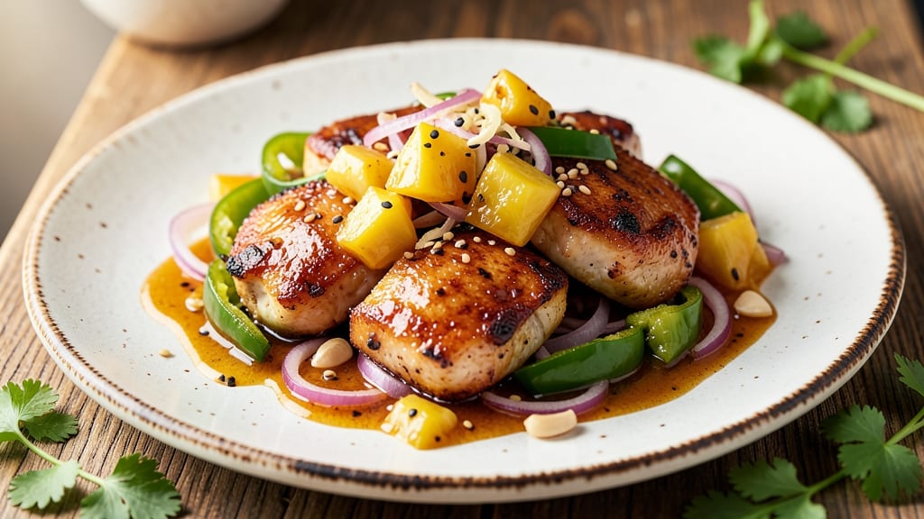 Sweet Sour Chicken Pineapple Peppers Recipe: Wok-Fried Balance of Crunch and Tang