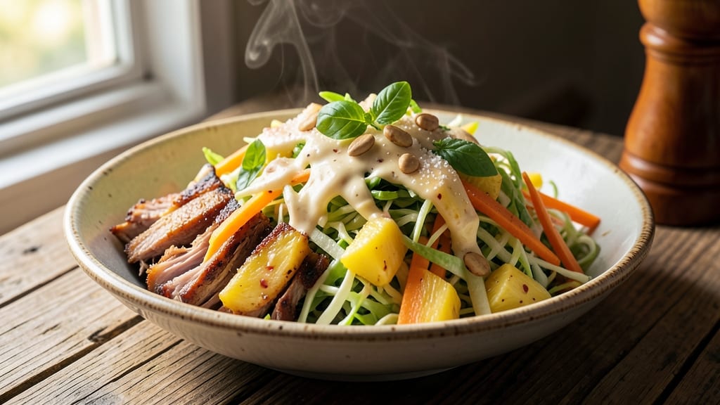 Pineapple Coleslaw for Pulled Pork Recipe: Tropical Crunch That Elevates BBQ Nights