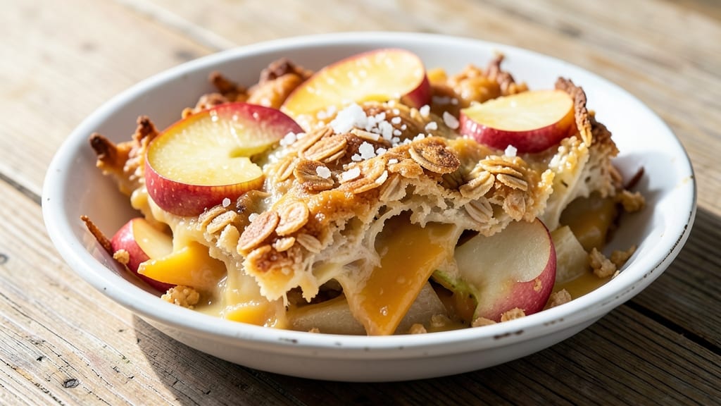 Apple Cheese Crisps Recipe: Crunchy Celery-Pepper Bites with Sweet-Tart Glaze
