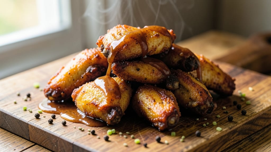 It's Just Wings Apple BBQ Sauce Recipe: Sweet-Tart Glaze With Celery-Pepper Zing