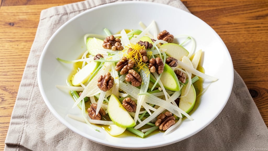 Fennel and Green Apple Salad Recipe: Crisp Celery and Apple Bite Fusion
