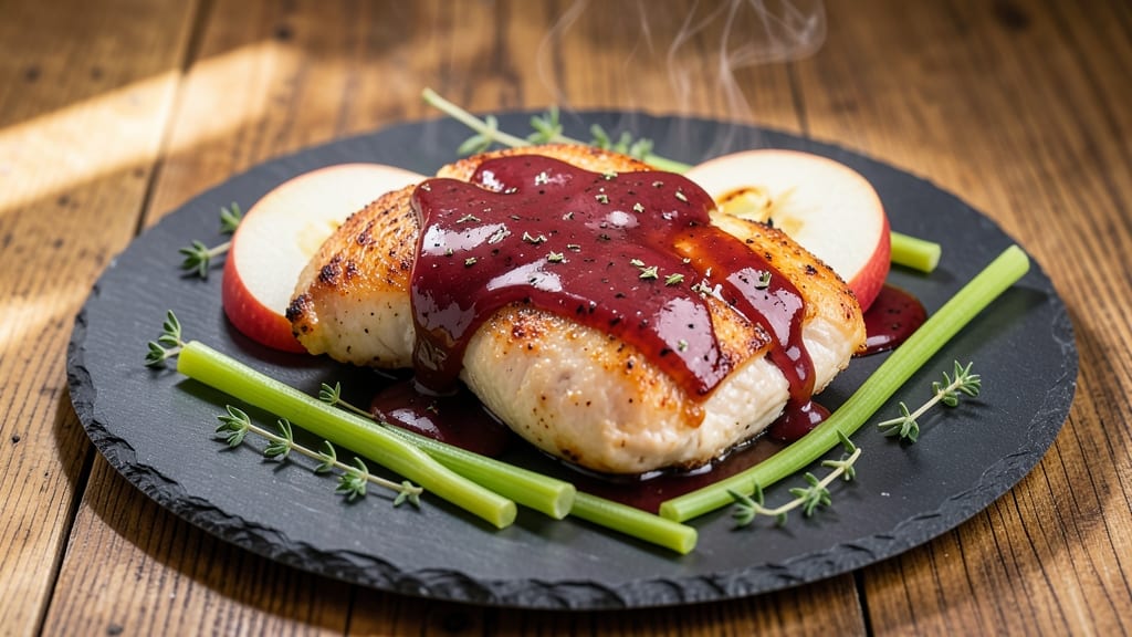 Apple Orchard Chicken Recipe: Slow-Braised With Crisp Celery and Apple Shards