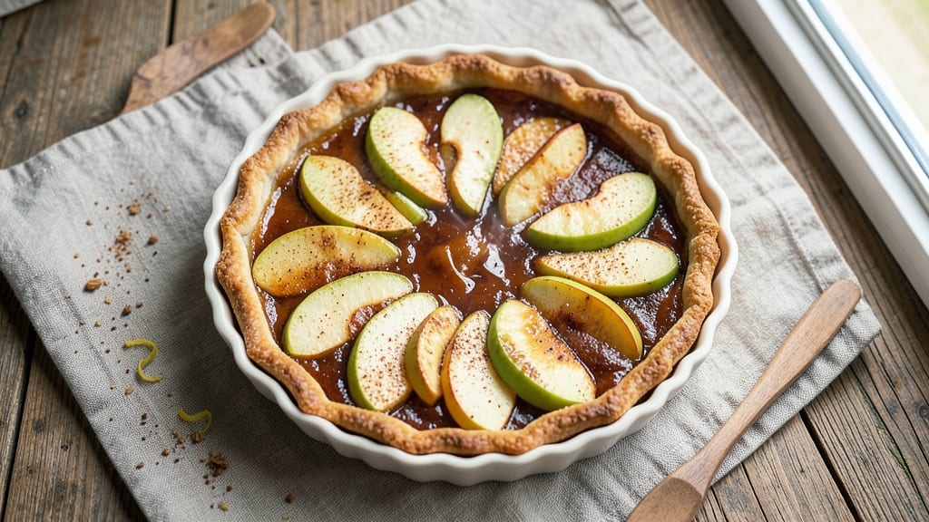 French Style Apple Tart Recipe: Rustic Crust Meets Spiced Apple Filling