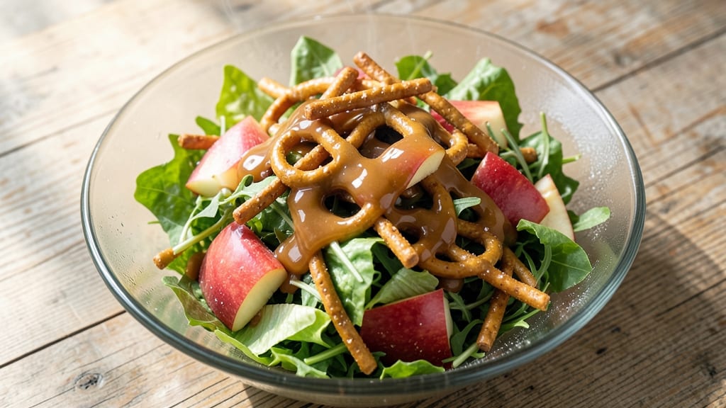 Caramel Apple Pretzel Salad Recipe: Sweet-Tart Crunch Without Dressing Overload