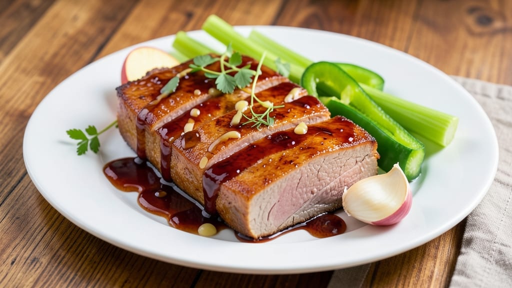 Apple Glazed Pork Loin Recipe: Caramelized Sweetness with Celery-Pepper Crunch
