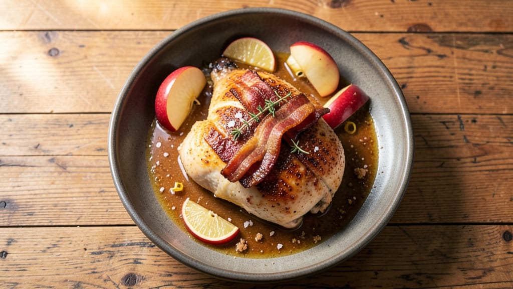 Chicken Apple Bacon Recipe: Sweet-Savory Pan-Seared Crunch in 30 Minutes