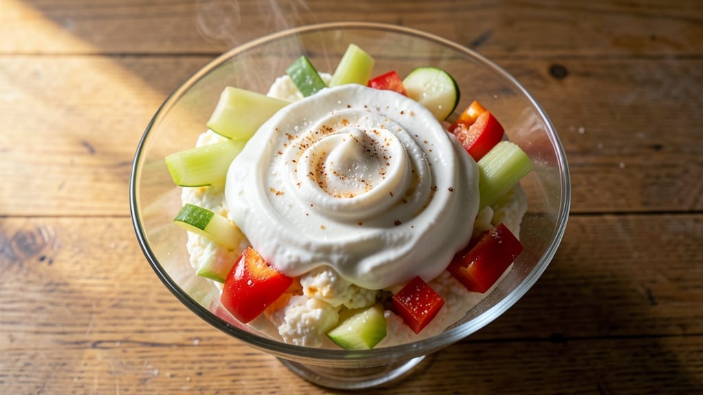 Apple Fluff Salad Recipe: Celery-Pepper Crunch Meets Sweet Cinnamon Cream