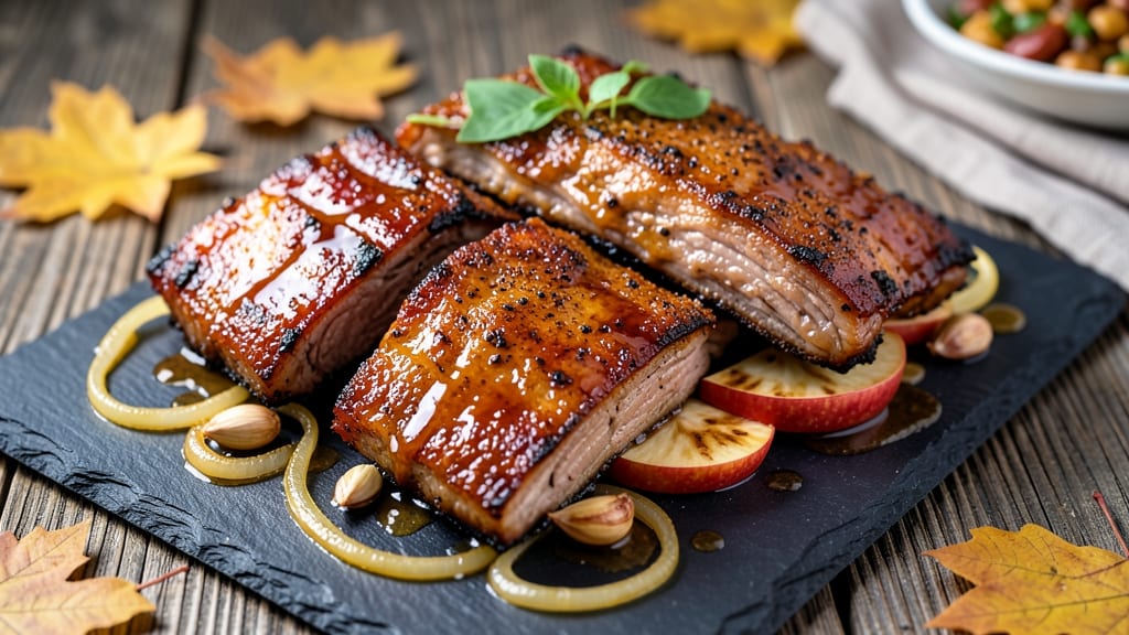 Apple Ribs Recipe: Crispy-Skinned Sweet Apple Glaze Magic