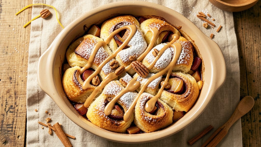 Slow Cooker Apple Cinnamon Rolls Recipe: Warm Vanilla-Infused Stacks With Minimal Effort