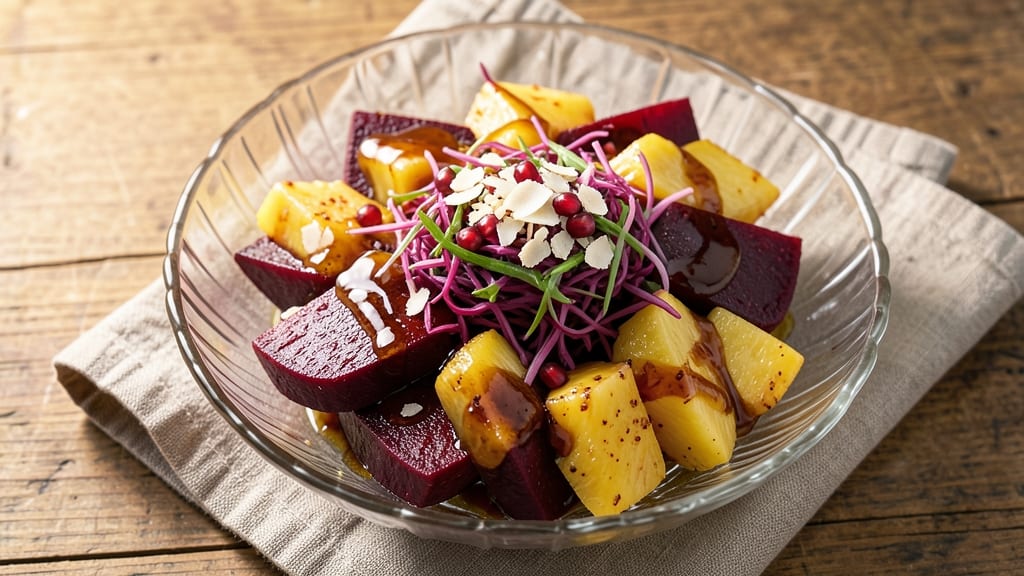 Beetroot and Pineapple Salad Recipe: Vibrant Sweet-Tart Crunch in 15 Minutes