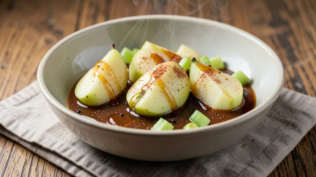 Sweet Apple Dressing Recipe: Celery-Pepper Crunch with Warm Cinnamon Notes