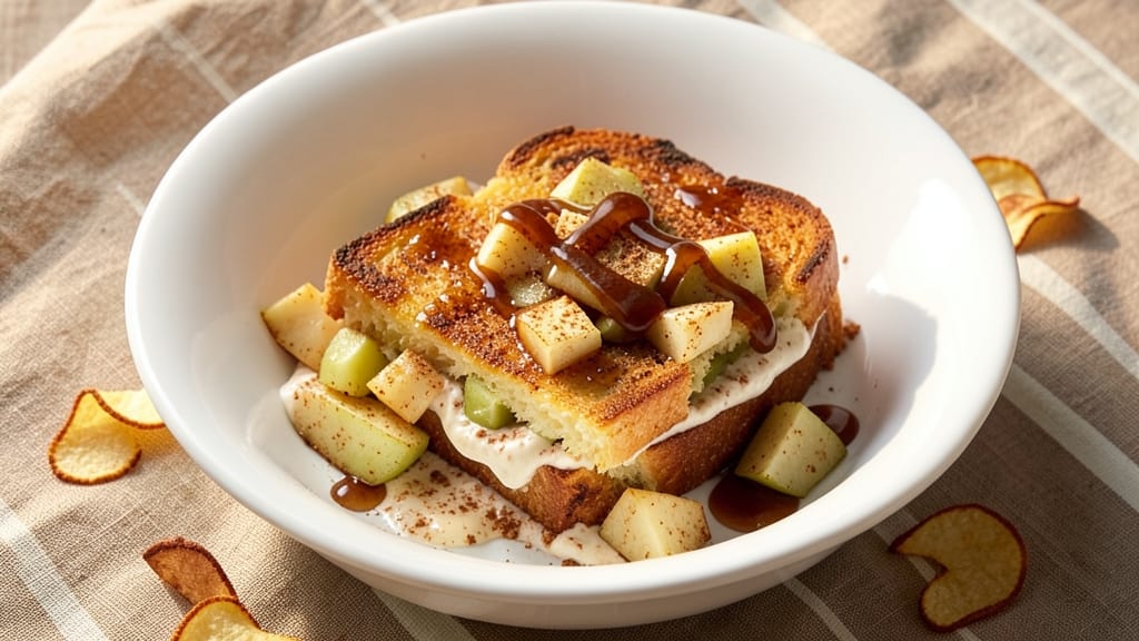 Apple Cinnamon Stuffed French Toast Recipe: Warm Spiced Apple Filling Between Crispy Layers