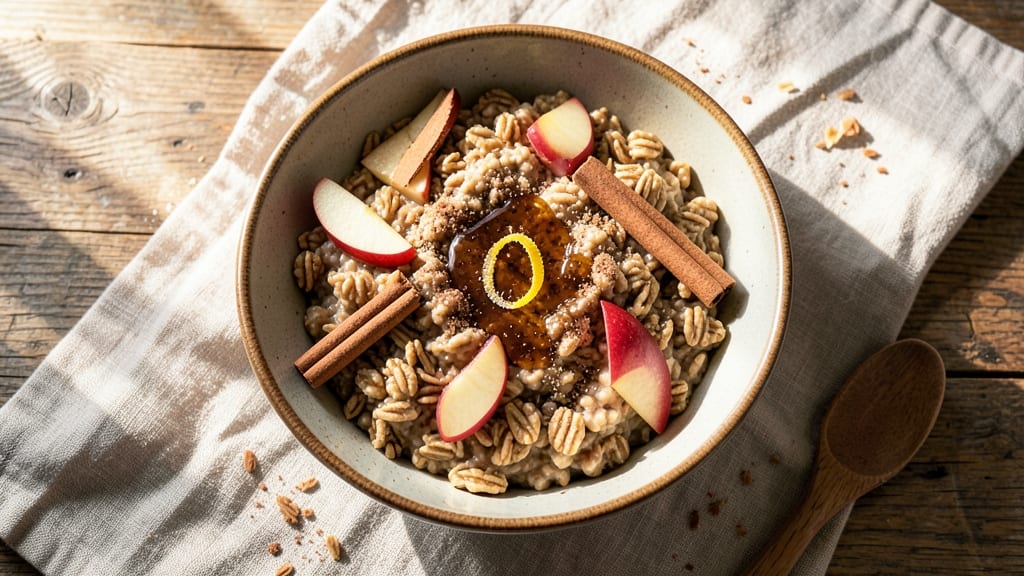 Apple Cinnamon Steel Cut Oatmeal Recipe: Warm Spiced Coziness in One Bowl