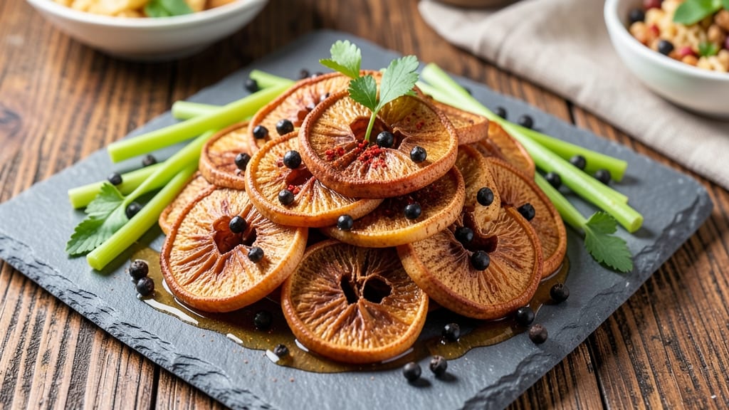 Dried Apple Rings Recipe: Crispy-Sweet Bites With Celery-Pepper Crunch