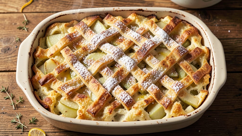 Apple Fritter Breakfast Casserole Recipe: Golden Crunch Meets Fluffy Custard