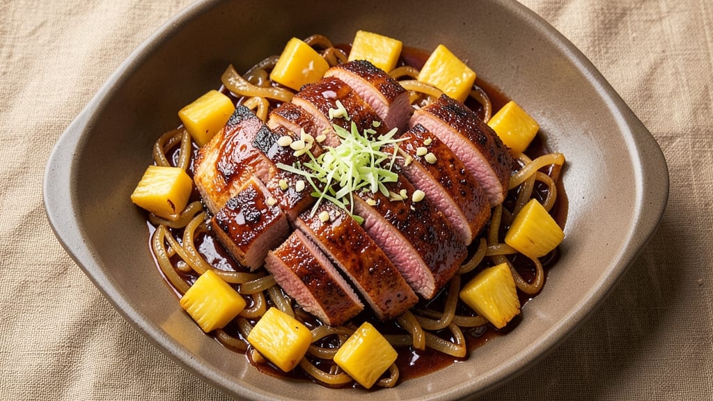 Crockpot Pineapple Pork Loin Recipe: Slow-Cooked Juiciness With Celery-Pepper Crunch